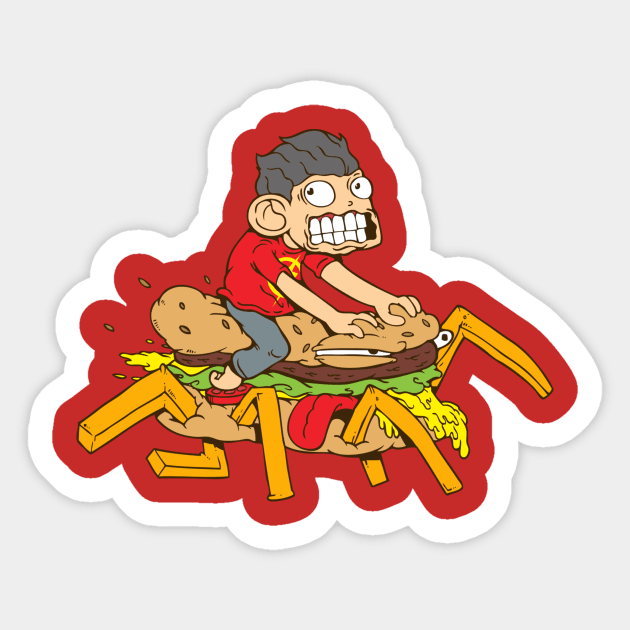Burger Rush! Sticker by Talonardietalon